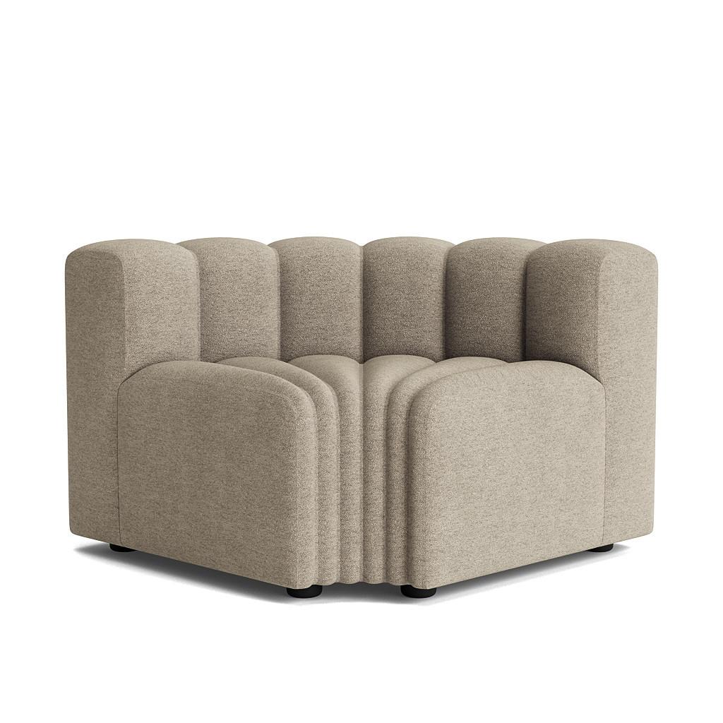 'Studio' Sofa von Norr11, Modulares Sofa, Eckmodul, Weiß (auf Lager) im Zustand „Hervorragend“ im Angebot in Paris, IDF