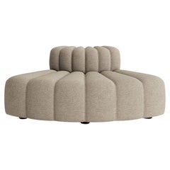 'Studio' Sofa by Norr11, Modular Sofa, Curve Module, Grey