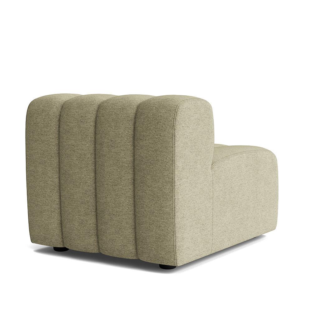 Contemporary 'Studio' Sofa by Norr11, Modular Sofa, Medium Module, White For Sale