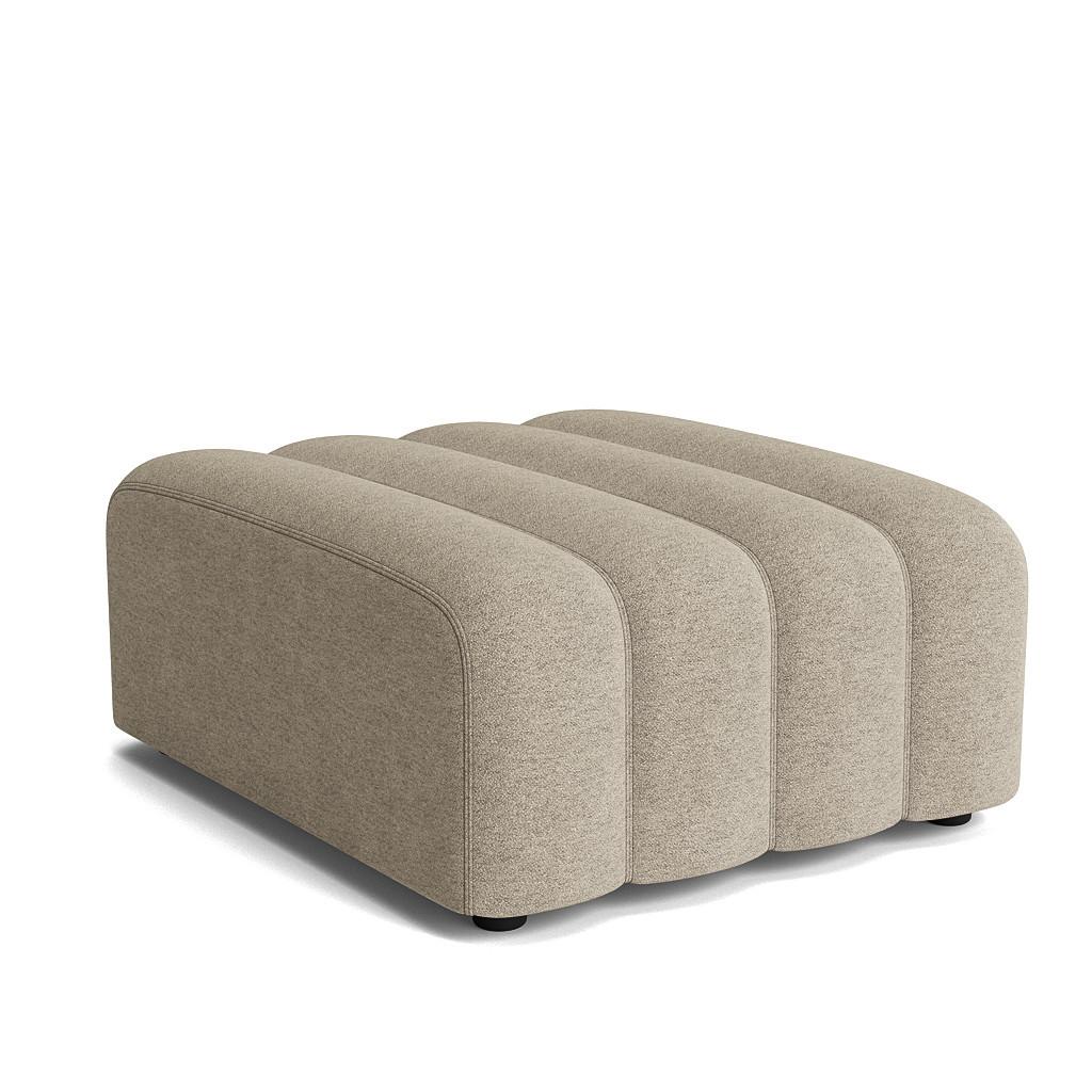 Studio sofa by Kristian Sofus Hansen & Tommy Hyldahl for Nor11

Ottoman
Measures: W 80 CM / D 96 CM / H 42 CM

Modular sofa: assemble different modules to create your composition

Wide range of fabrics and colors
CAT 1: Fame
CAT 2: Barnum, Breeze