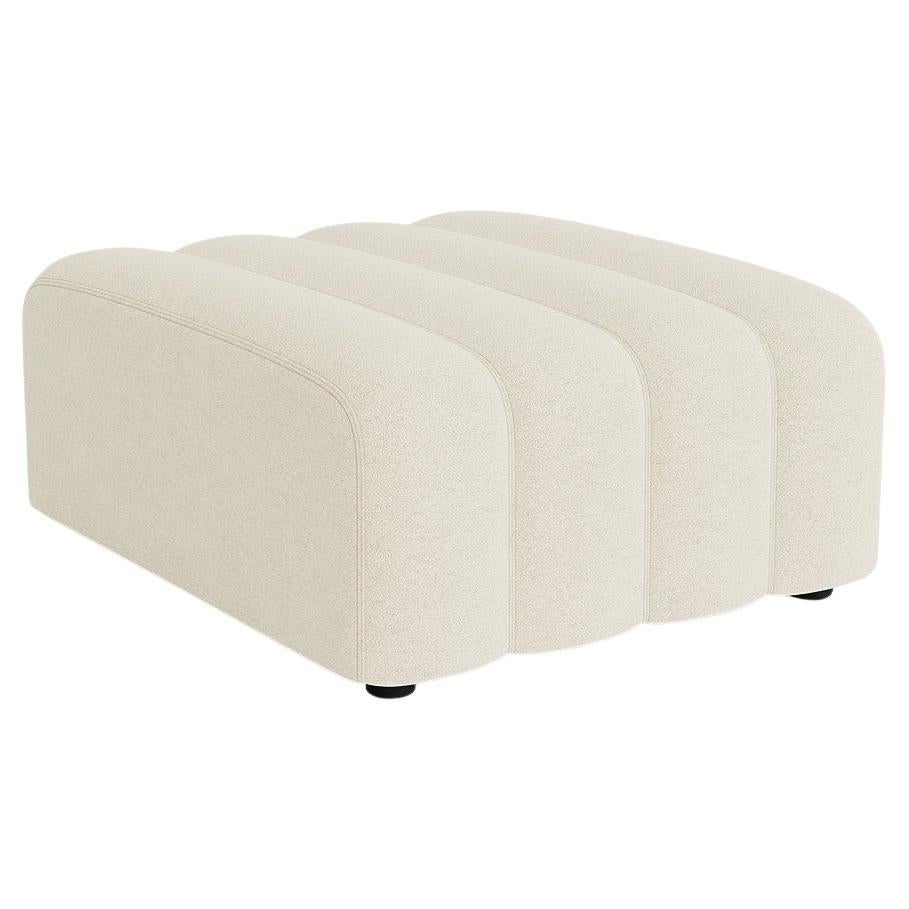 'Studio' Sofa by Norr11, Modular Sofa, Ottoman, White For Sale