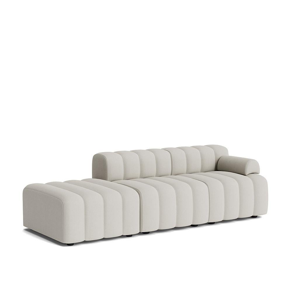 'Studio' Sofa by Norr11, Modular Sofa, Setup 1, Savane Coconut (Outdoor) For Sale 4