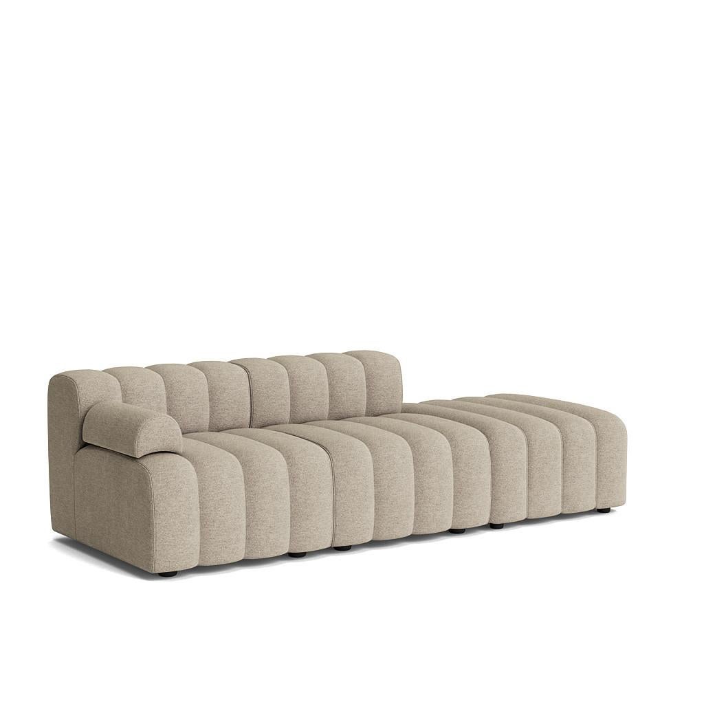 Sofa ''Studio'' von Norr11, Modulares Sofa, Setup 1, Weiß (Schaumstoff) im Angebot