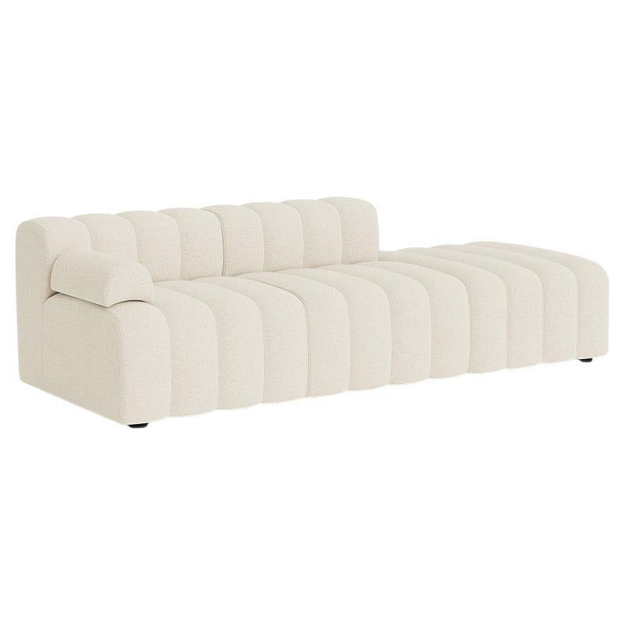 Sofa ''Studio'' von Norr11, Modulares Sofa, Setup 1, Weiß