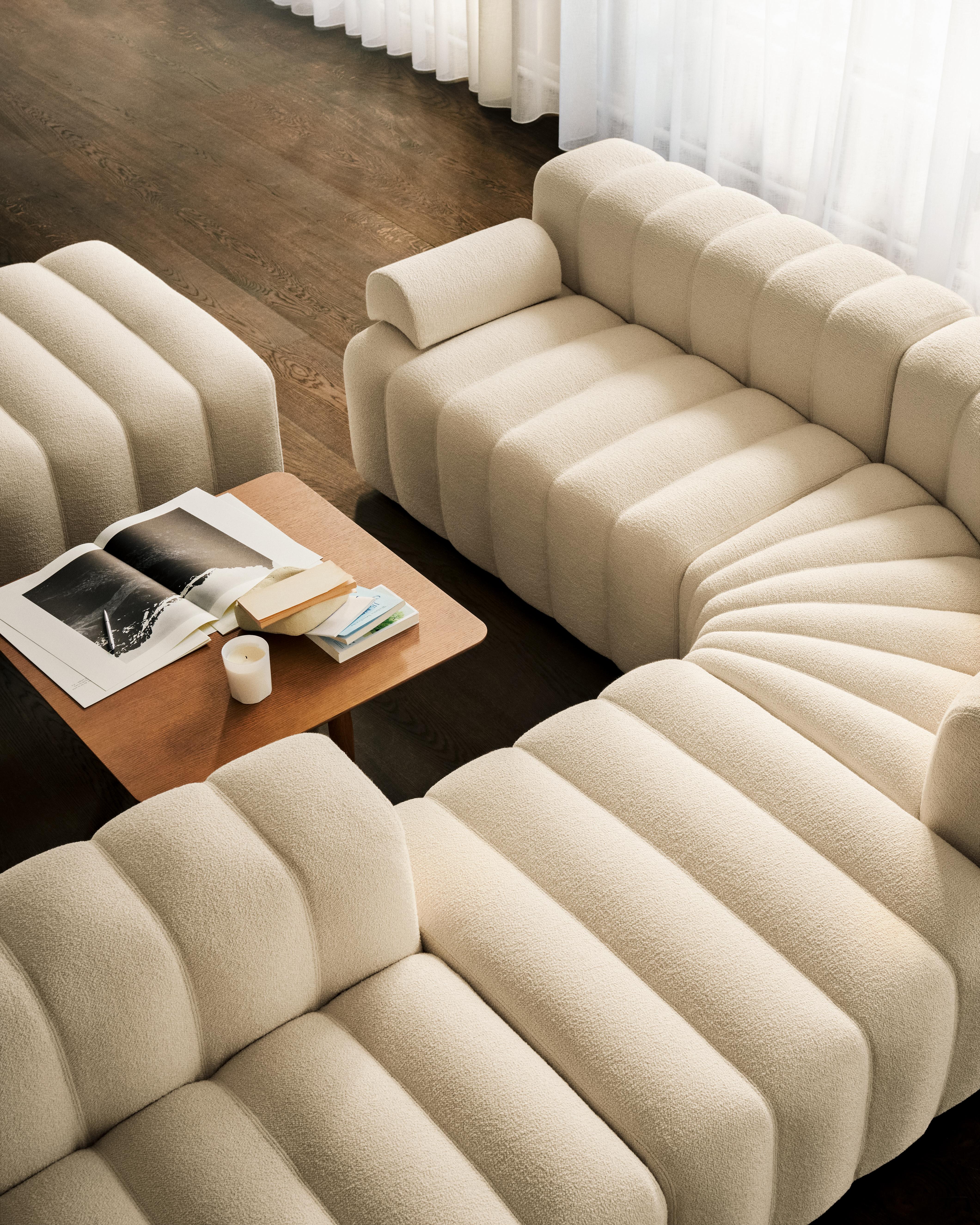 'Studio' Sofa by Norr11, Modular Sofa, Setup 12, White For Sale 4