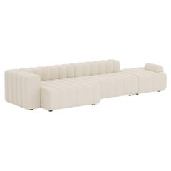 Studio' Sofa by Norr11, Canapé modulaire, Setup 12, White