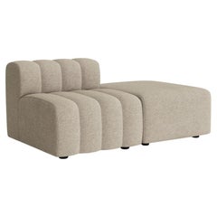 'Studio' Sofa by Norr11, Modular Sofa, Setup 2, Grey