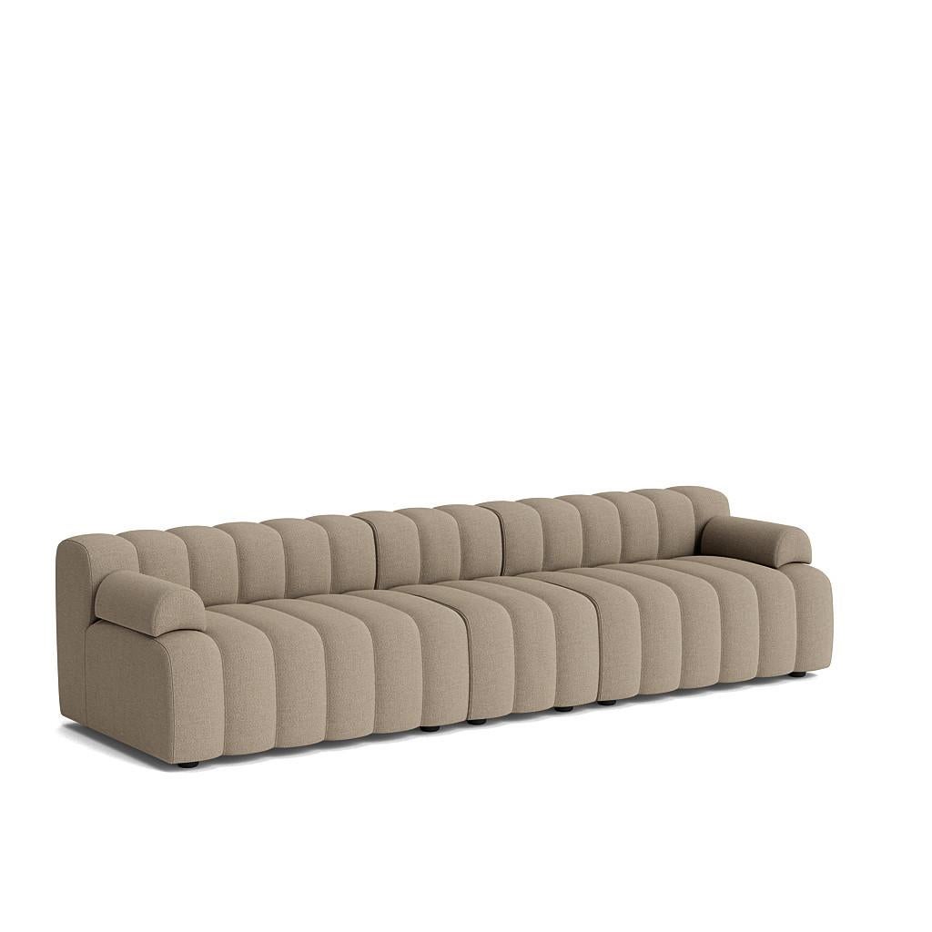 Mid-Century Modern 'Studio' Sofa by Norr11, Modular Sofa, Setup 3, Coconut (Outdoor) For Sale