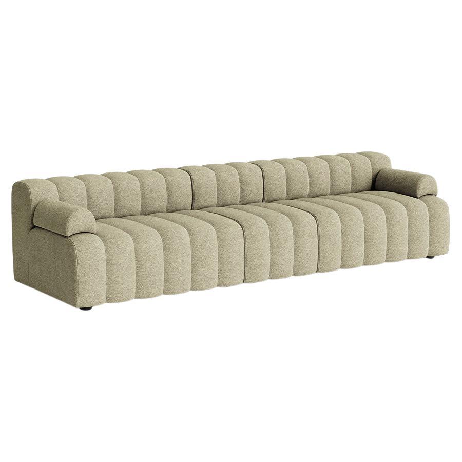 'Studio' Sofa by Norr11, Modular Sofa, Setup 3, Green For Sale