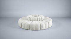'Studio' Sofa by Norr11, Modular Sofa, Setup 6, Coconut (Outdoor)