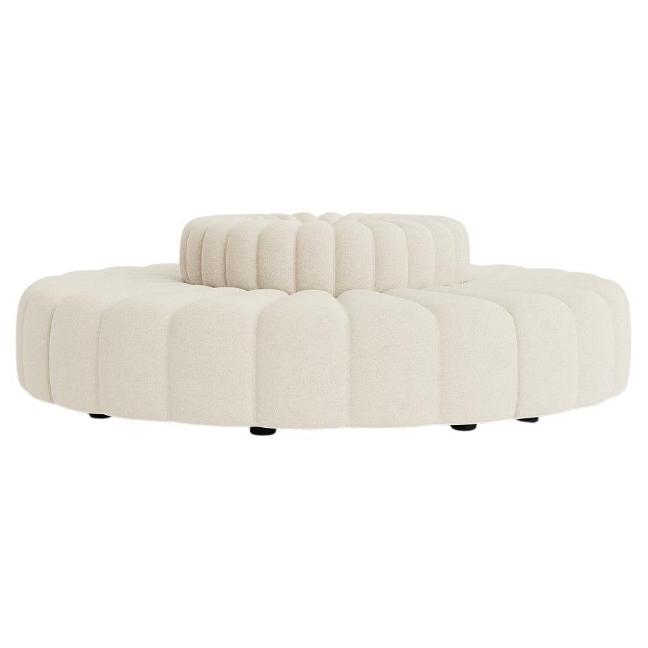 'Studio' Sofa by Norr11, Modular Sofa, Setup 7, Barnum Bouclé 24 For Sale