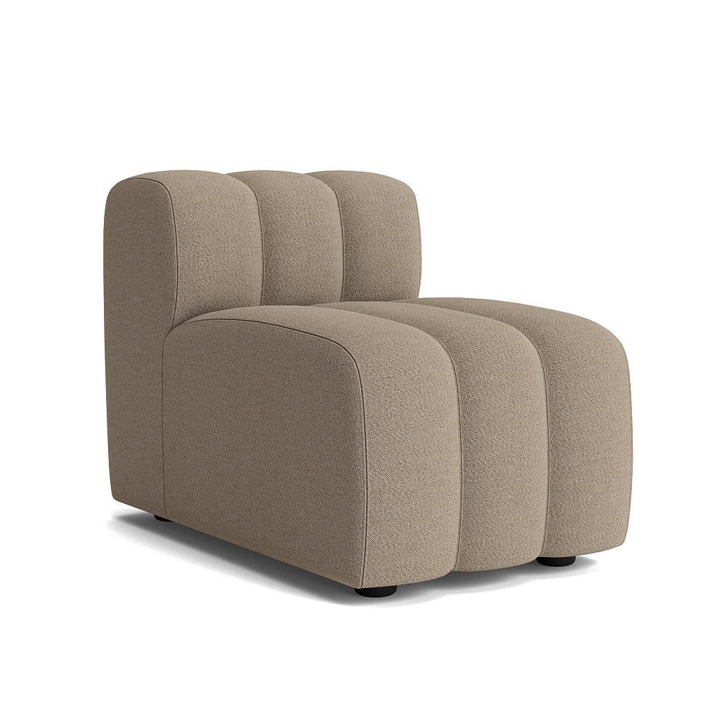 Mid-Century Modern 'Studio' Sofa by Norr11, Modular Sofa, Small Module, Coconut (Outdoor) For Sale