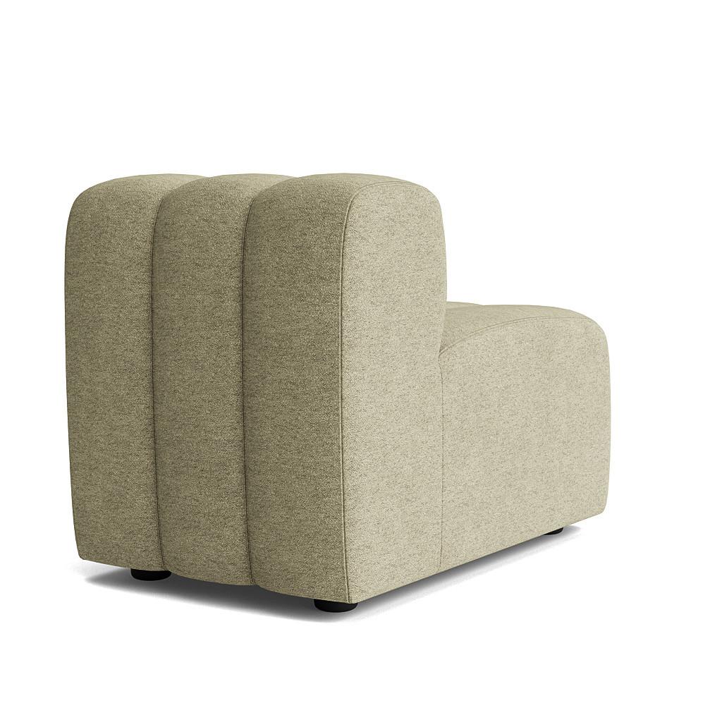 Contemporary 'Studio' Sofa by Norr11, Modular Sofa, Small Module, White For Sale