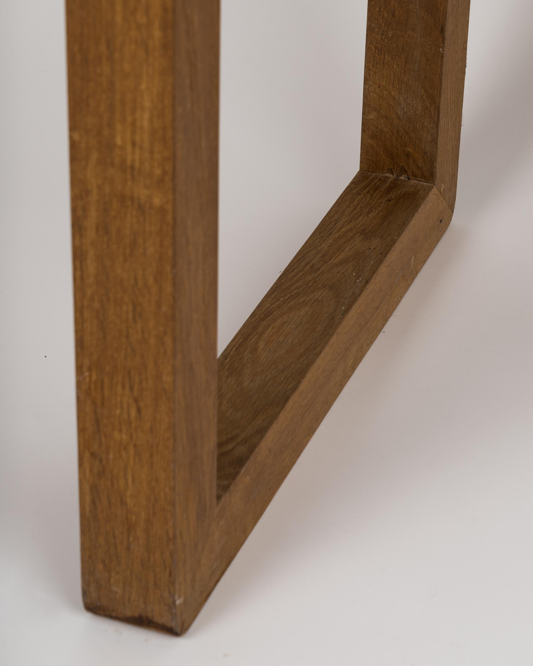 Stratifié Table d'appoint Studio Solid desk in style Pierre Chapo - France 1970 en vente