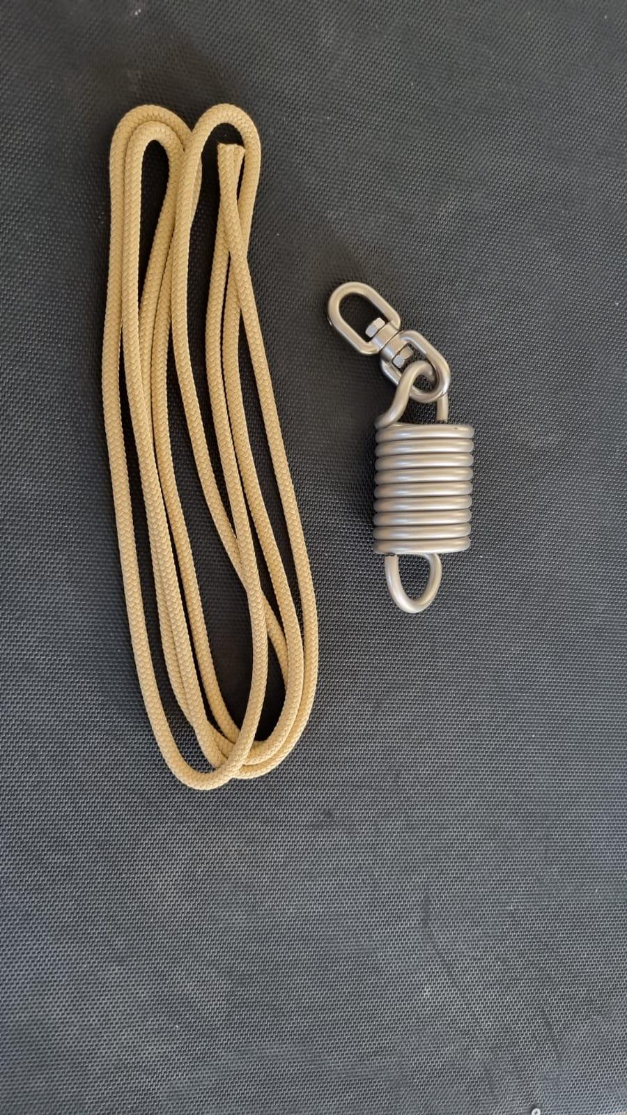 Studio Stirling Hanging Gear with New Gold Rope For Sale at 1stDibs