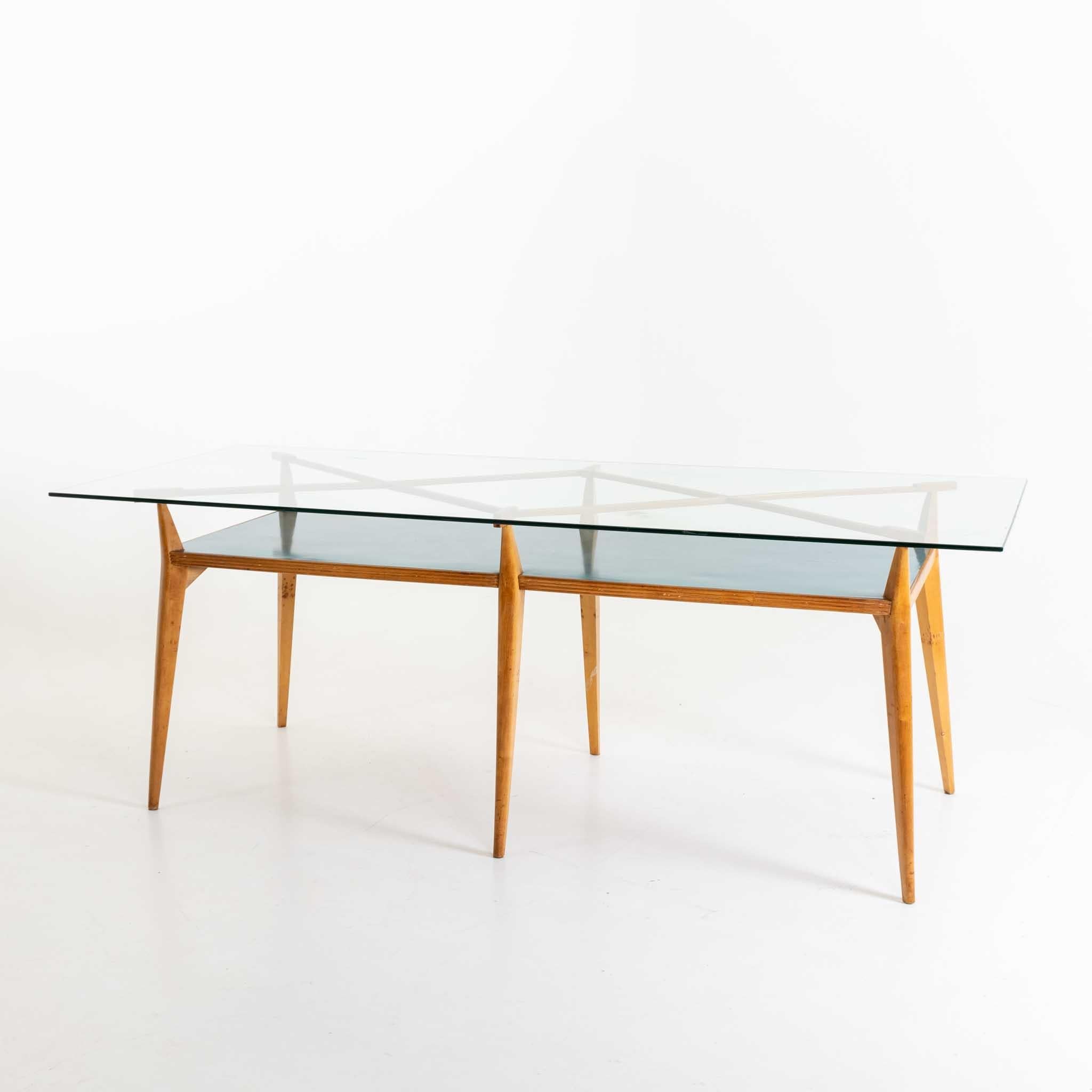 Studio-Tisch, entworfen von Vittorio Armellini, Italien, Mitte des 20. Jahrhunderts im Angebot 6