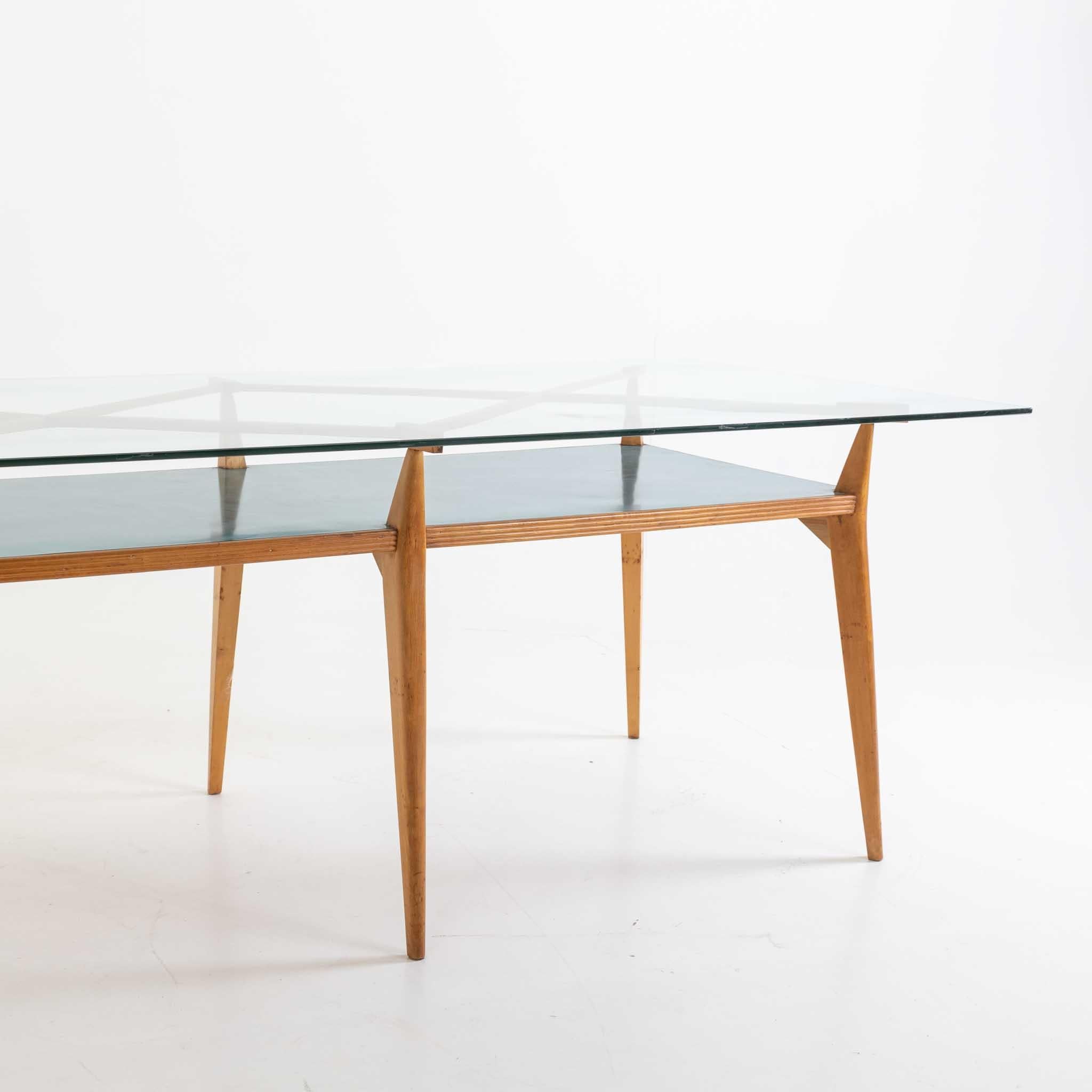 Studio-Tisch, entworfen von Vittorio Armellini, Italien, Mitte des 20. Jahrhunderts (Moderne der Mitte des Jahrhunderts) im Angebot