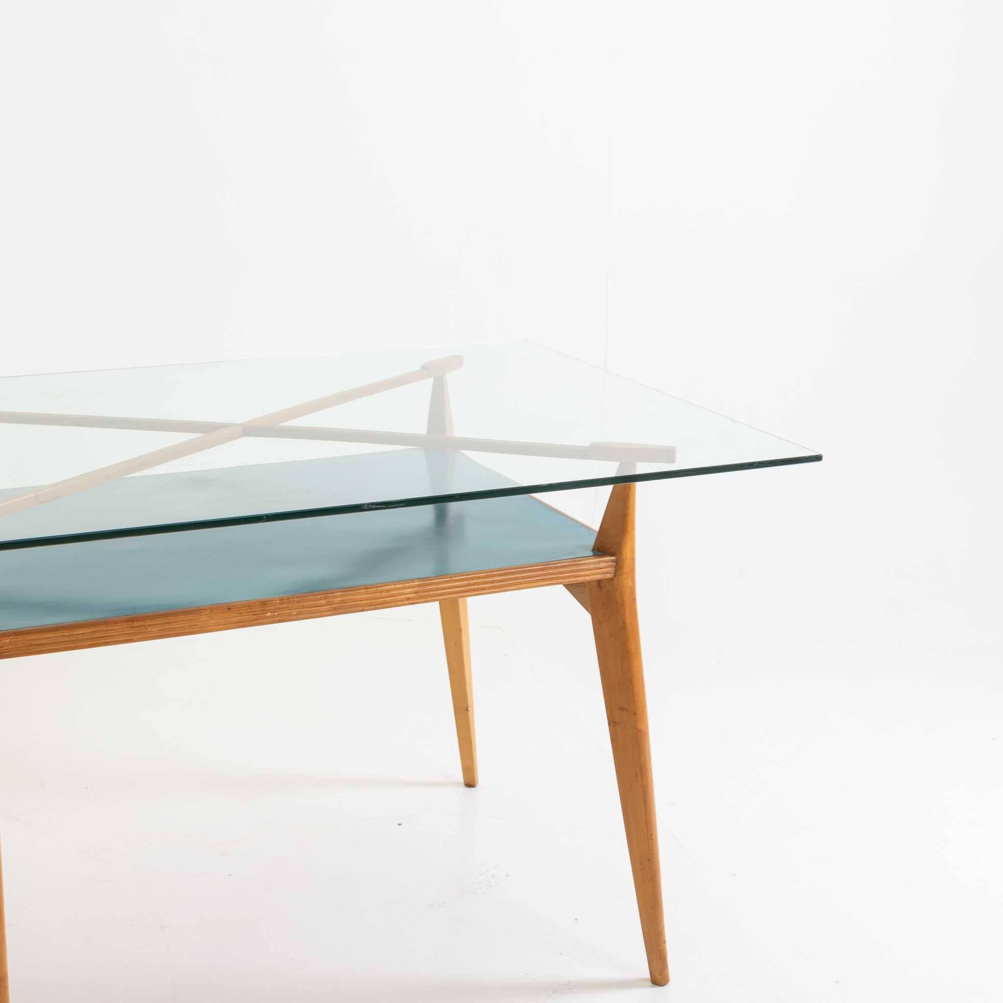Table Studio, designée par Vittorio Armellini, Italie Milieu du 20ème siècle en vente 1