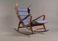 Studio Tecnica Cassina, Italy, circa 1950, Model 572 Rocking Chair