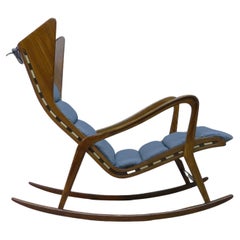 Studio A Cassina, Italie, vers 1950, modèle 572 Rocking Chair