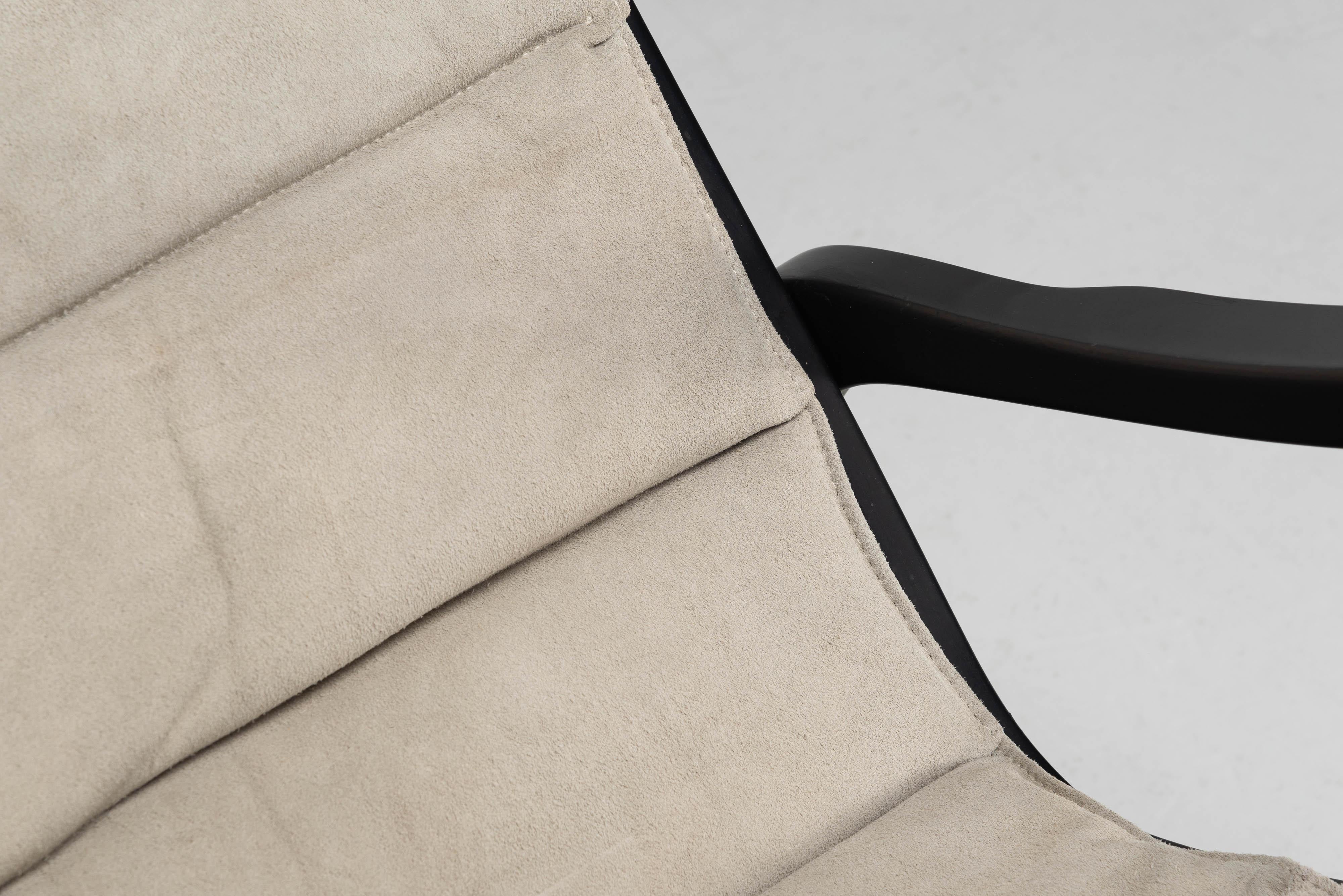 Studio Tecnico Cassina Schaukelstuhl hergestellt in Italien 1955 im Angebot 4