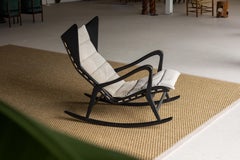 Studio Tecnico Cassina Schaukelstuhl hergestellt in Italien 1955