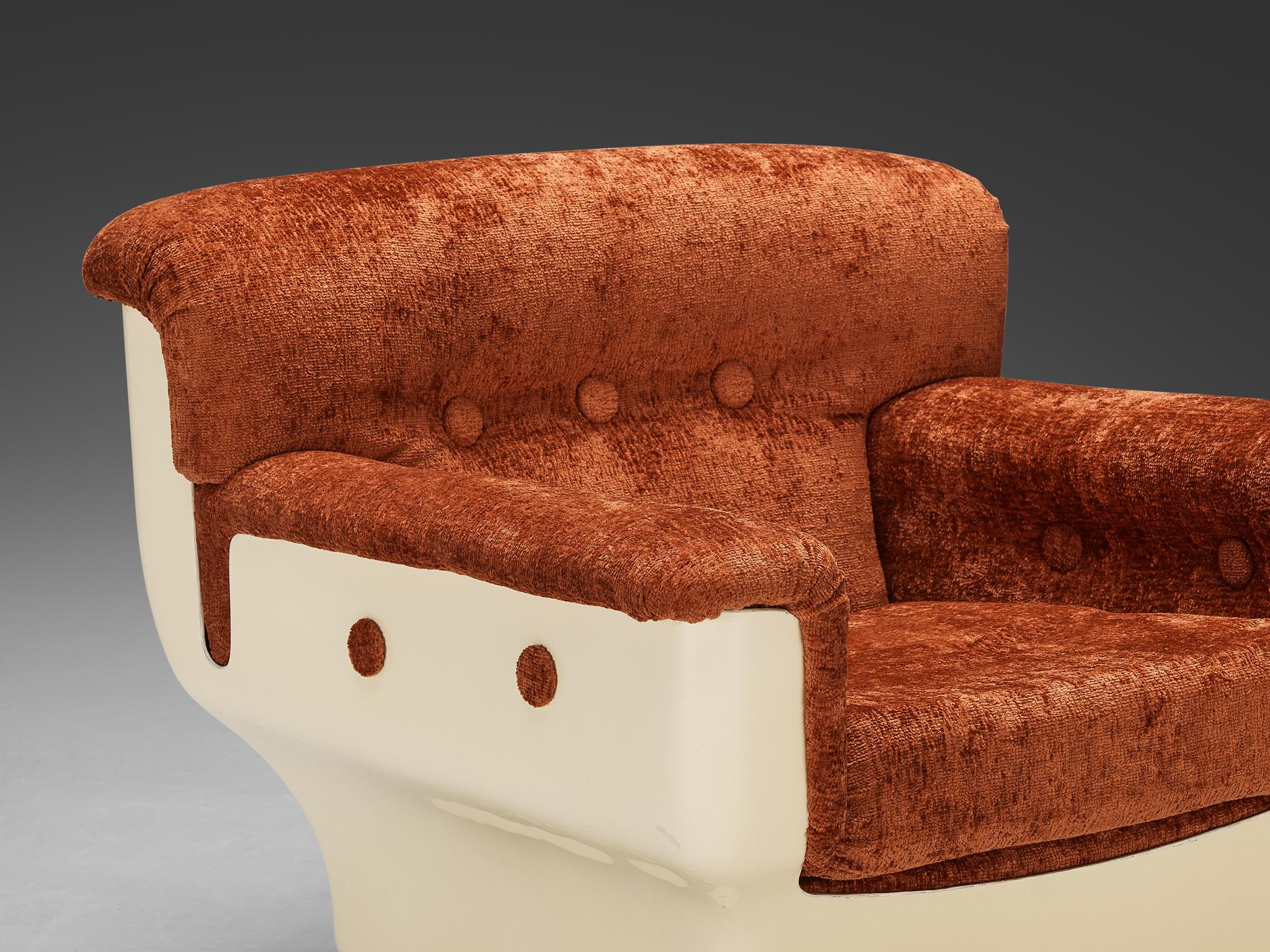 Italian Studio Tecnico for Mobilquattro 'Delta 699' Lounge Chairs  For Sale