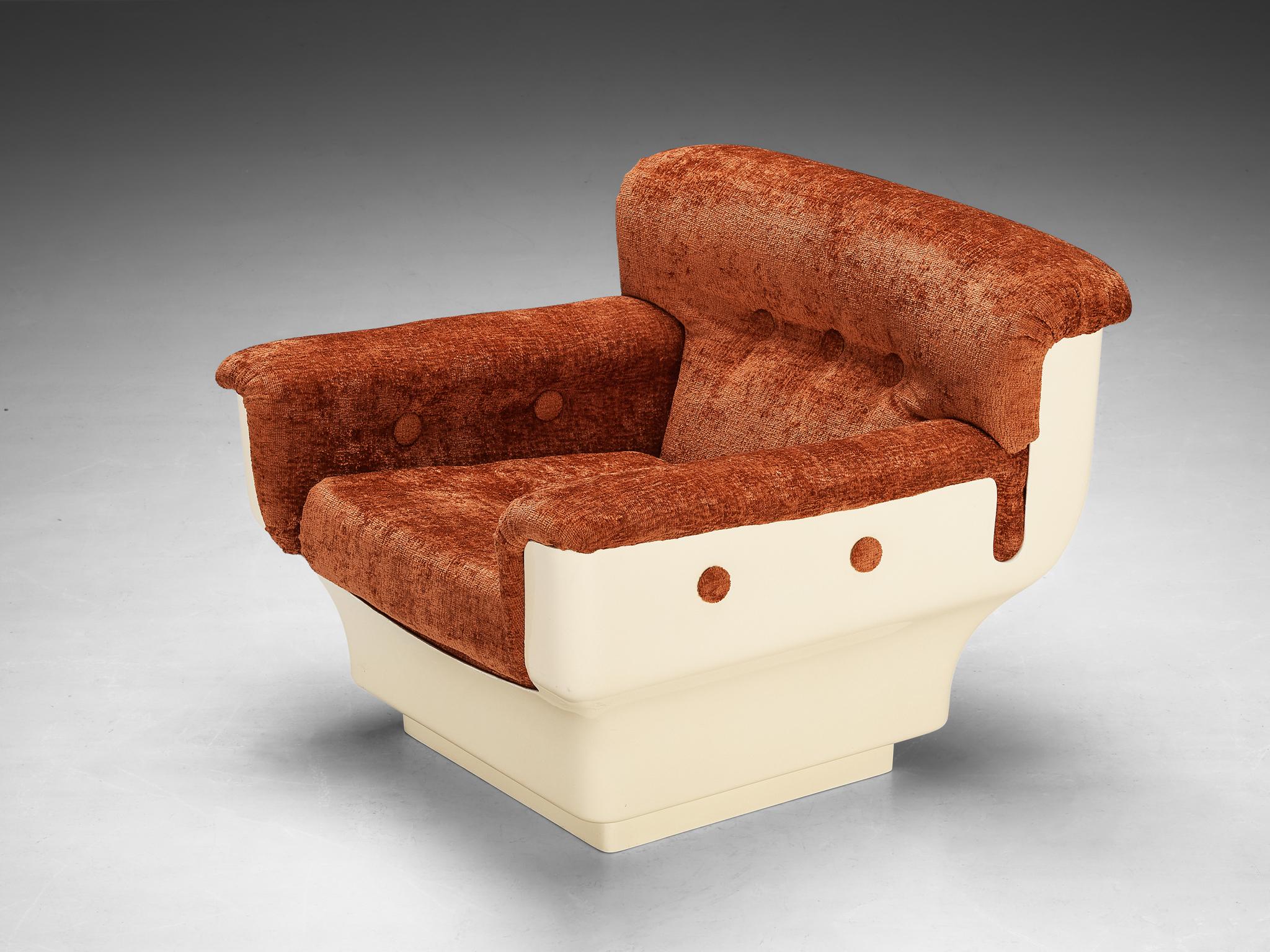 Studio Tecnico for Mobilquattro 'Delta 699' Lounge Chairs  For Sale 1