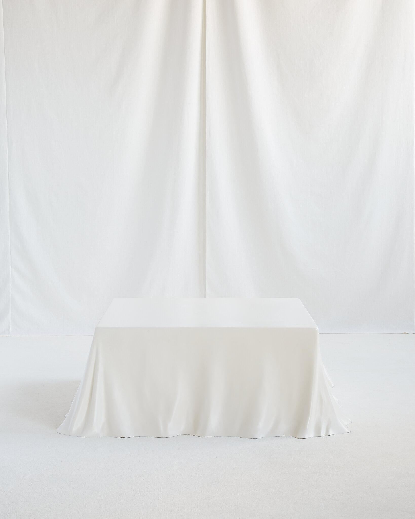 Tovaglia (‘Tablecloth’) table by Studio Tetrarch. Manufactured by Alberto Bazzani, Italy, and distributed by Stendig, USA.

Gel coated GRP (Fiberglass).

Italy c. 1969.

A true trompe l’oeil sculpture, these tables are quite rare - especially in