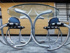 Studio Tetrarck Diseño para Alberto Bazzani Italia en Años 1970 Set