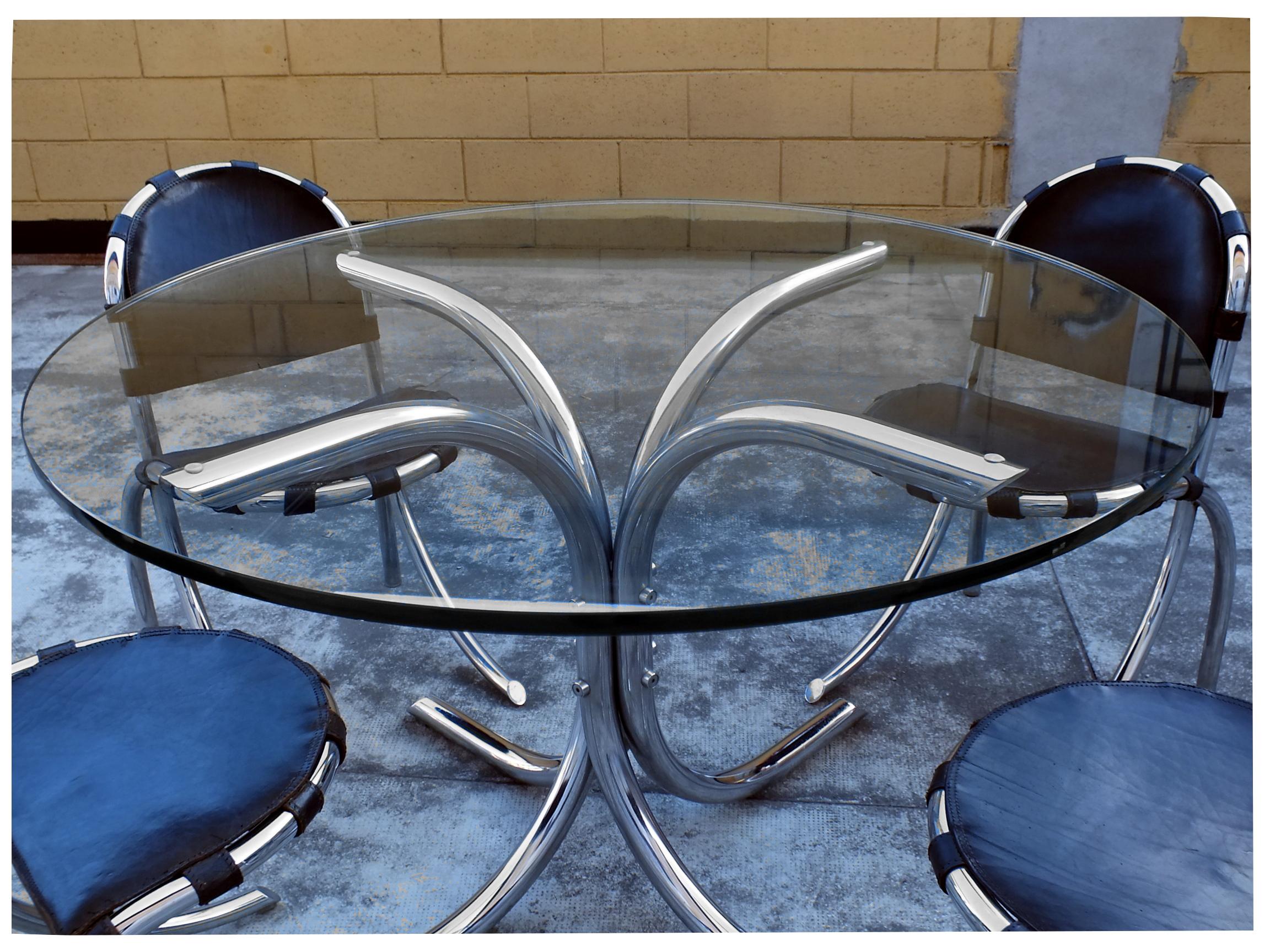 Moderne Design du studio Tetrarck pour Alberto Bazzani, Italie, années 70 en vente