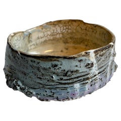 Studio Textured Sculptural Vessel by Ceramic Artist Ani Kasten