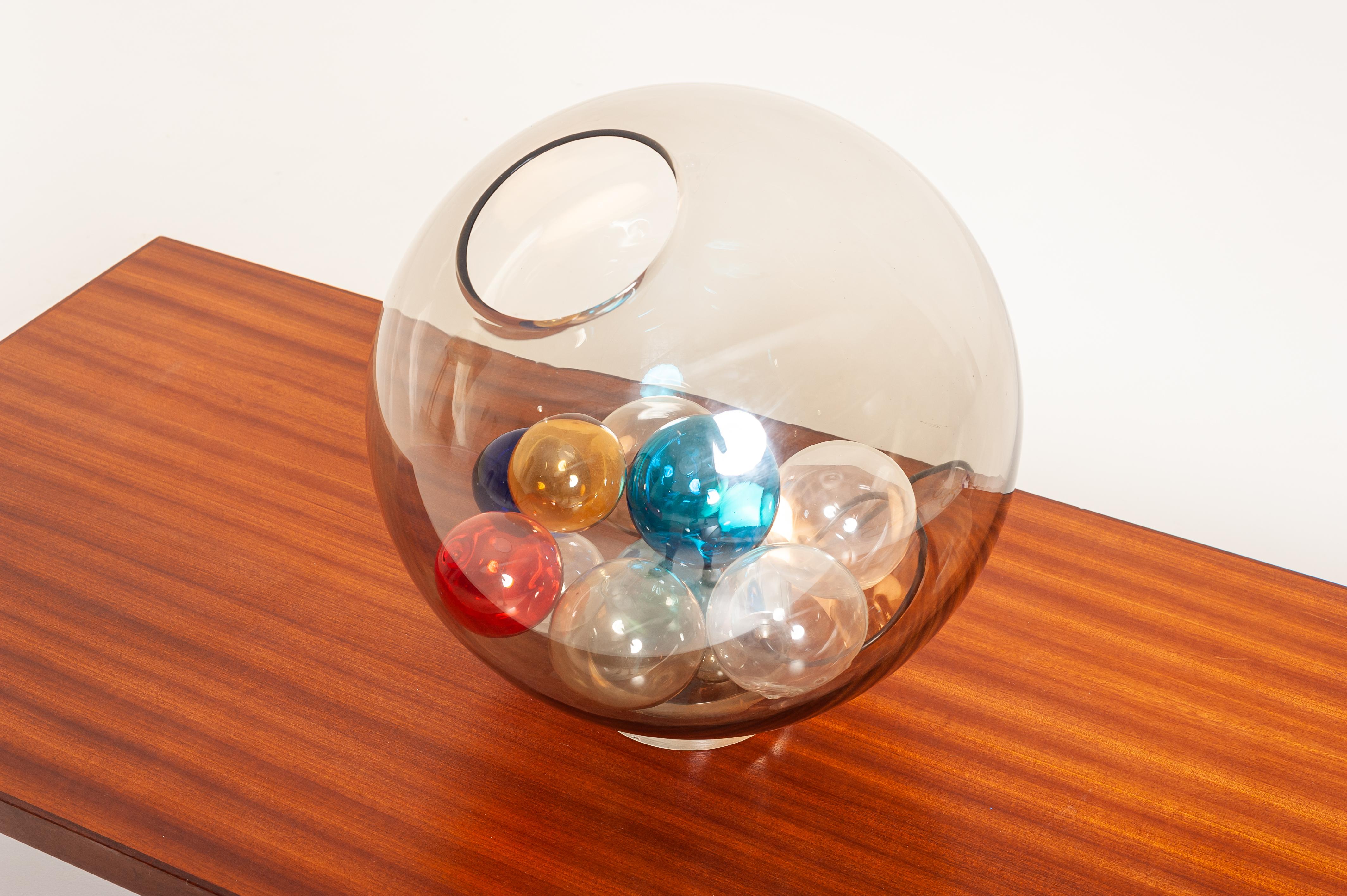 Studio Venini Spherical Table Lamp Model 