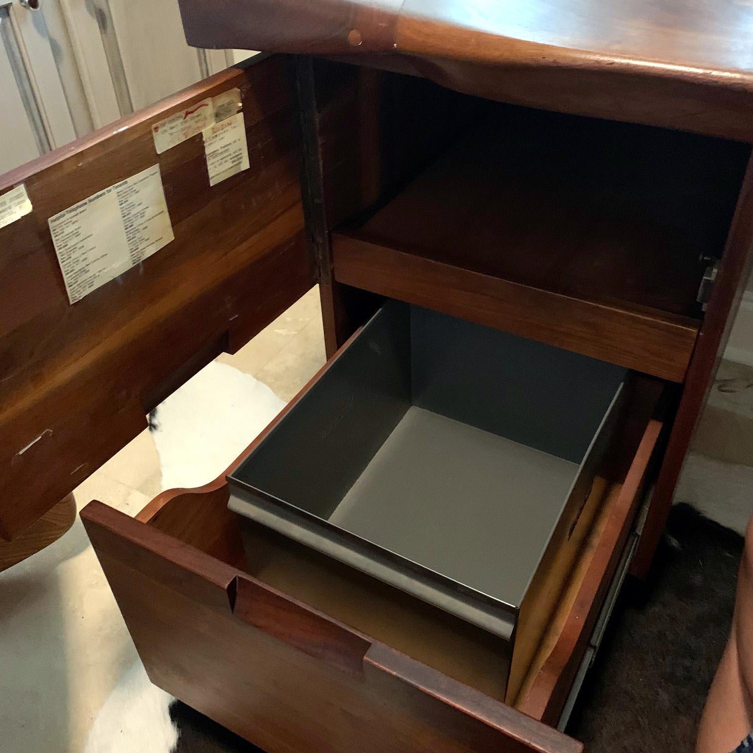 Mid-20th Century Studio Walnut Desk by Phillip Lloyd Powell For Sale