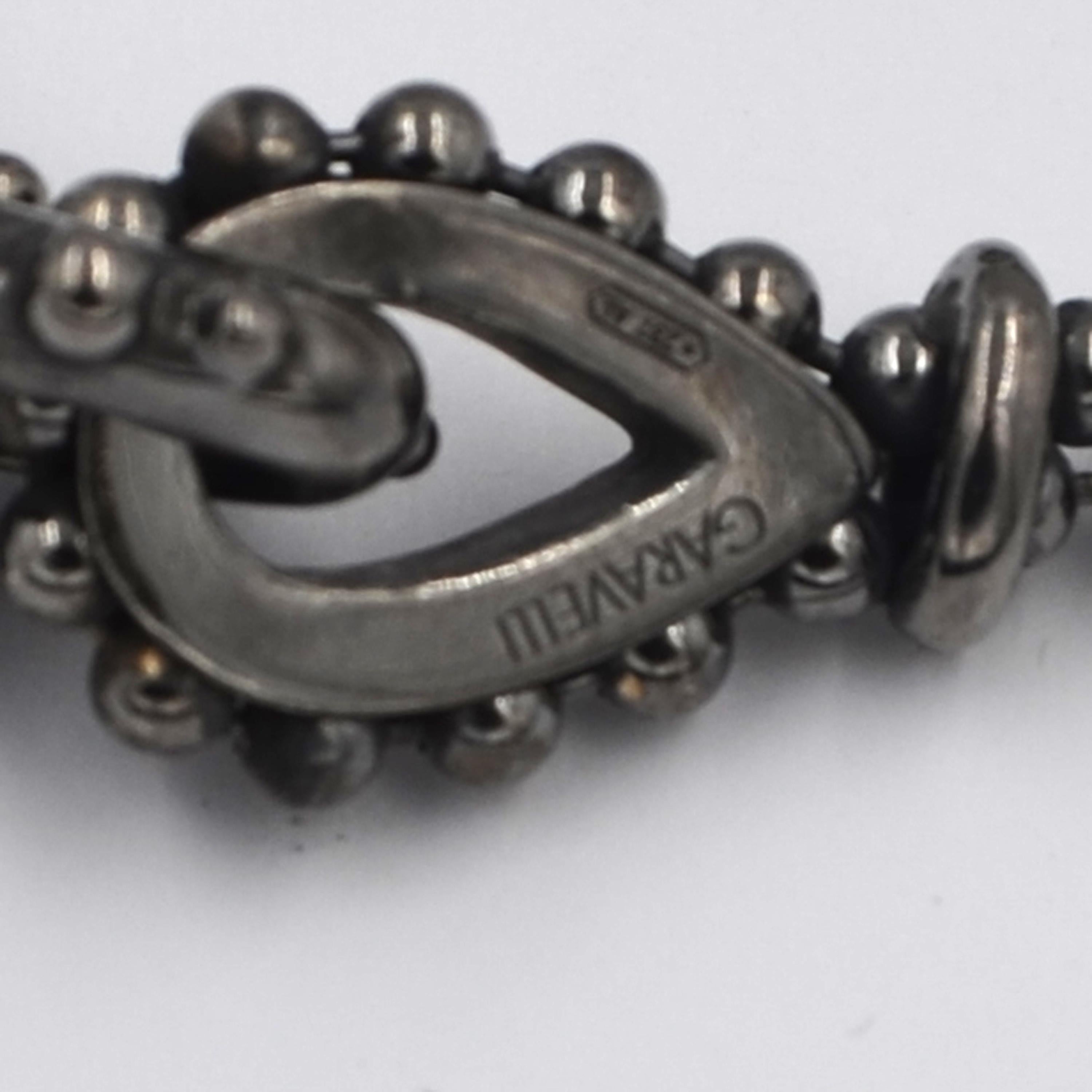 Collana con borchie A. Silver in vendita 15