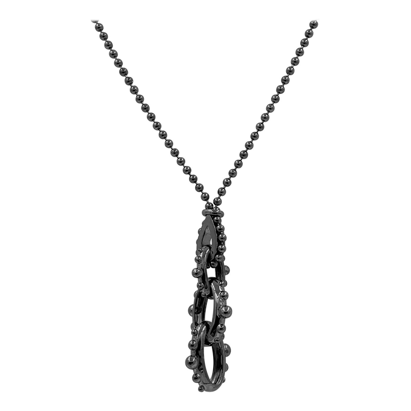Collana con borchie A. Silver