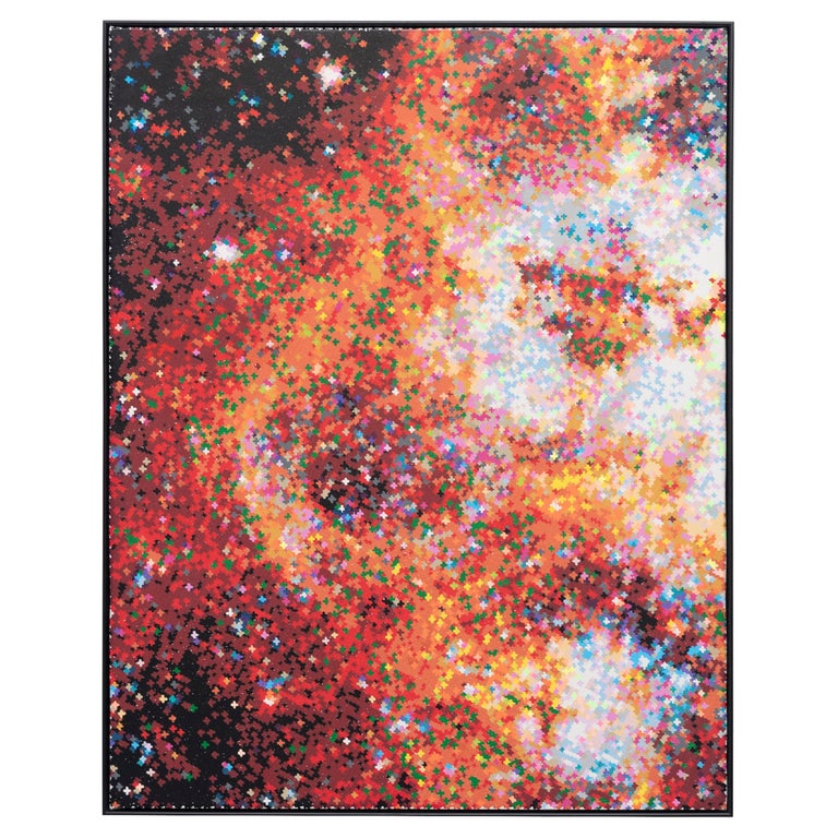 <i>Study for Tarantula Nebula</i>, 2021, by Jan Pieter Fokkens