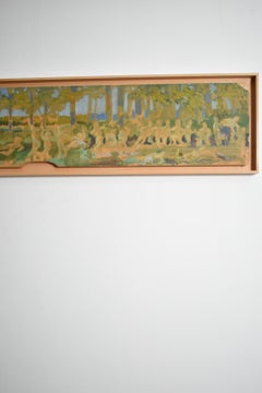 Study of figures in a landscape, 1970s