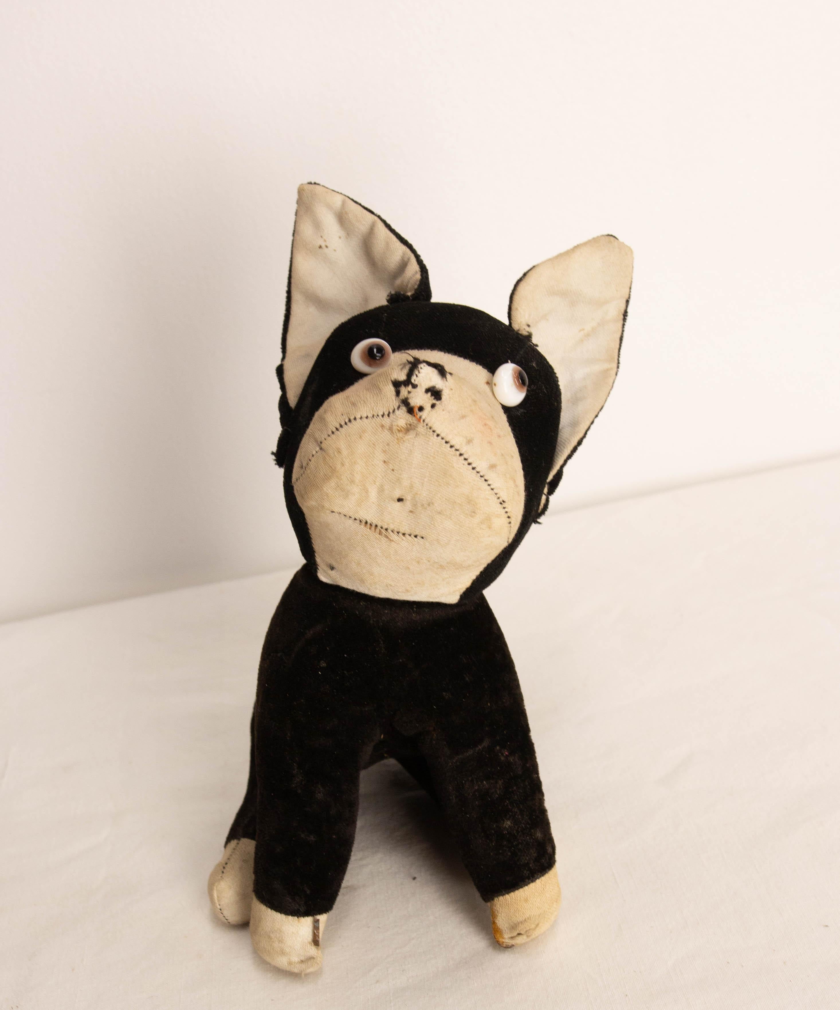 black french bulldog stuffed animal