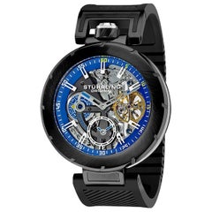 Stührling Black Blue Emperor Vt 324.335651 Watch