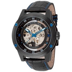 Stührling Black Blue Zolara Z360 314.335513 Watch