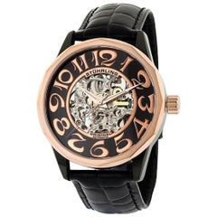 Stührling Black Cesario 227.334541 Watch