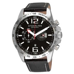 Stührling Black Concorso Laureate 210b.33151 Watch