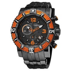 Stührling Black Orange Prestige Marine Pro 319127-117 Watch