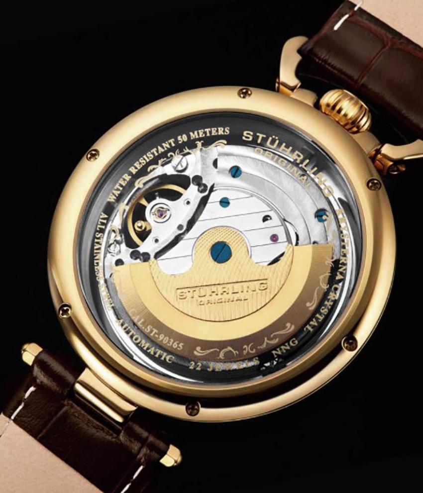 stuhrling original automatic dual time