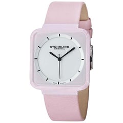 Stührling Pink White Carnivale 438.12ooa2 Watch