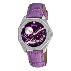 Stührling Purple Women's 231d.1115v61 Lady Nemo Universe Swiss Quartz Swaro Watc