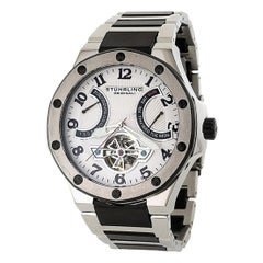 Stührling Silver Black Spirit Pro 1160b.3312b10 Watch