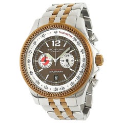Stührling Silver Rose Gold Targa Elite 176aa.337259 Watch