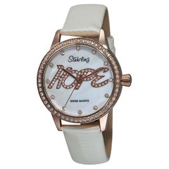 Stührling White Rose Gold Lady Hope 519h.1145p7 Watch